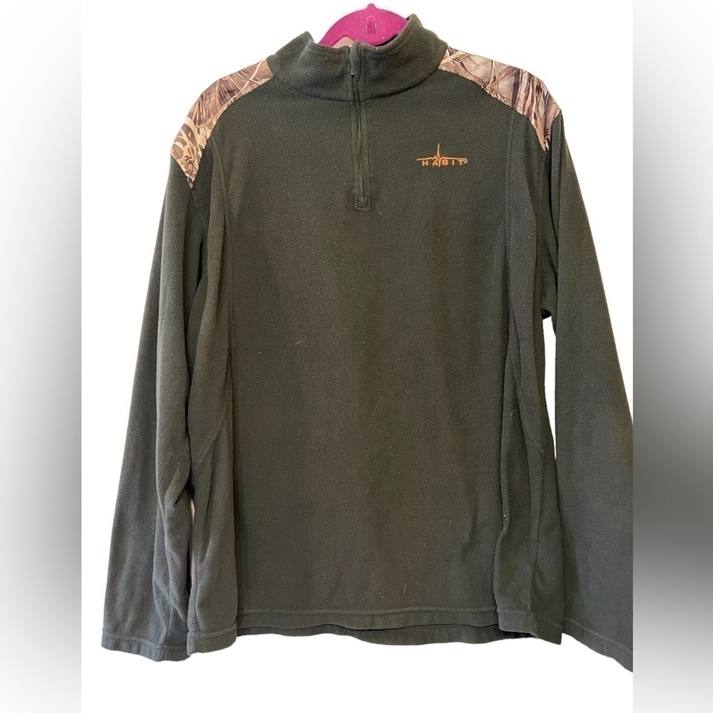 Habit Outdoor pull over fleece size L